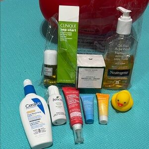 Acne facial skincare bundle lot